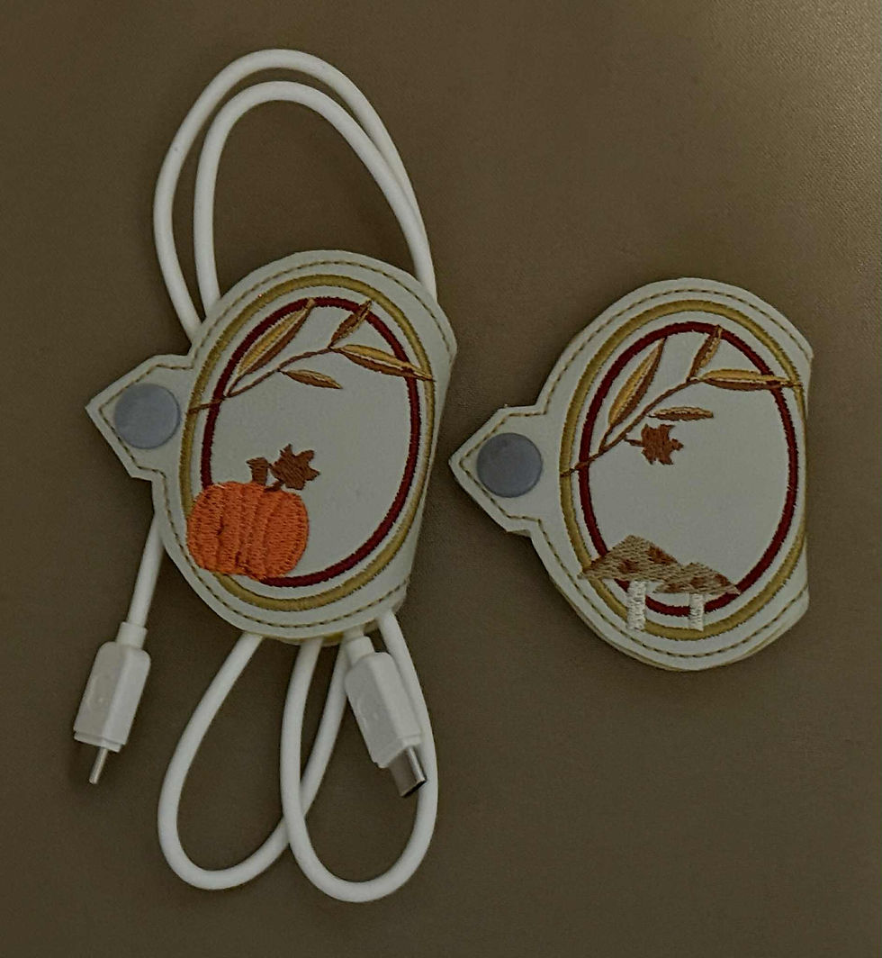 Thumbnail: Digital Autumn Cord wrap Digital File