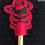 Thumbnail: Digital Retro Santa Pencil Topper 5 Digital Embroidery
