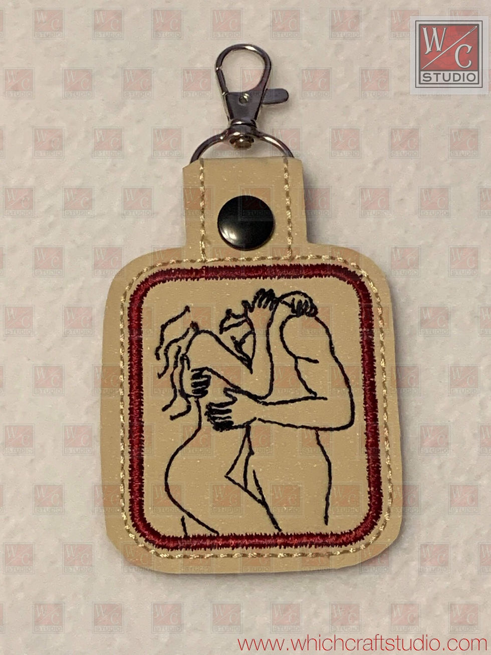 Digital Lovers Lineart 1 Fob Embroidery Designs