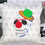 Thumbnail: Digital Skull Clown Head 8x12 Standalone Set of 8  Embroidery Design Files