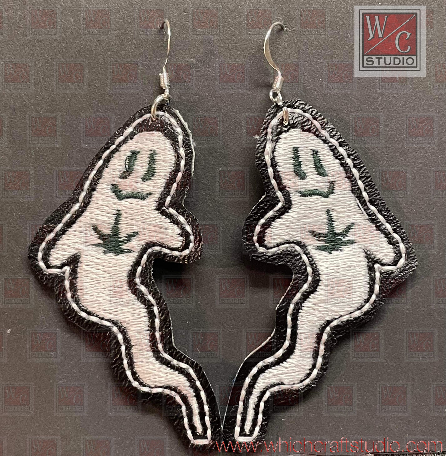 Digital High Ghost Earrings. Digital Files