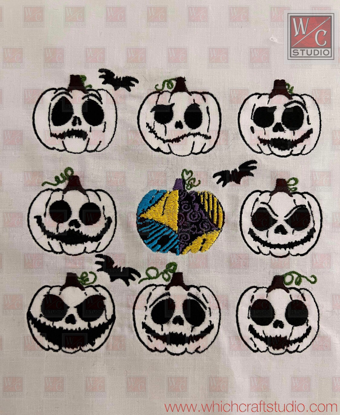 Digital Sally and Jack Pumpkins Standalone Set Digital Files