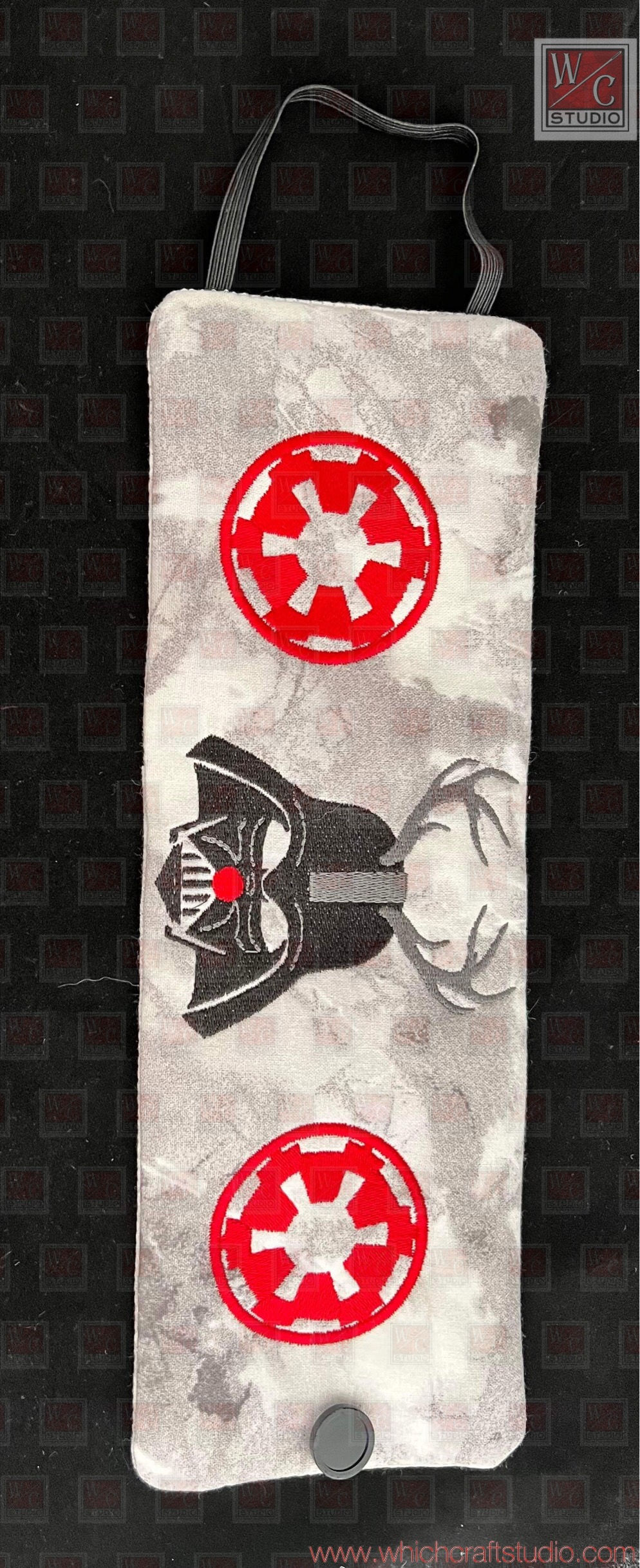 Digital Darth Cheer Mug Wraps 3 sizes Digital Embroidery Files