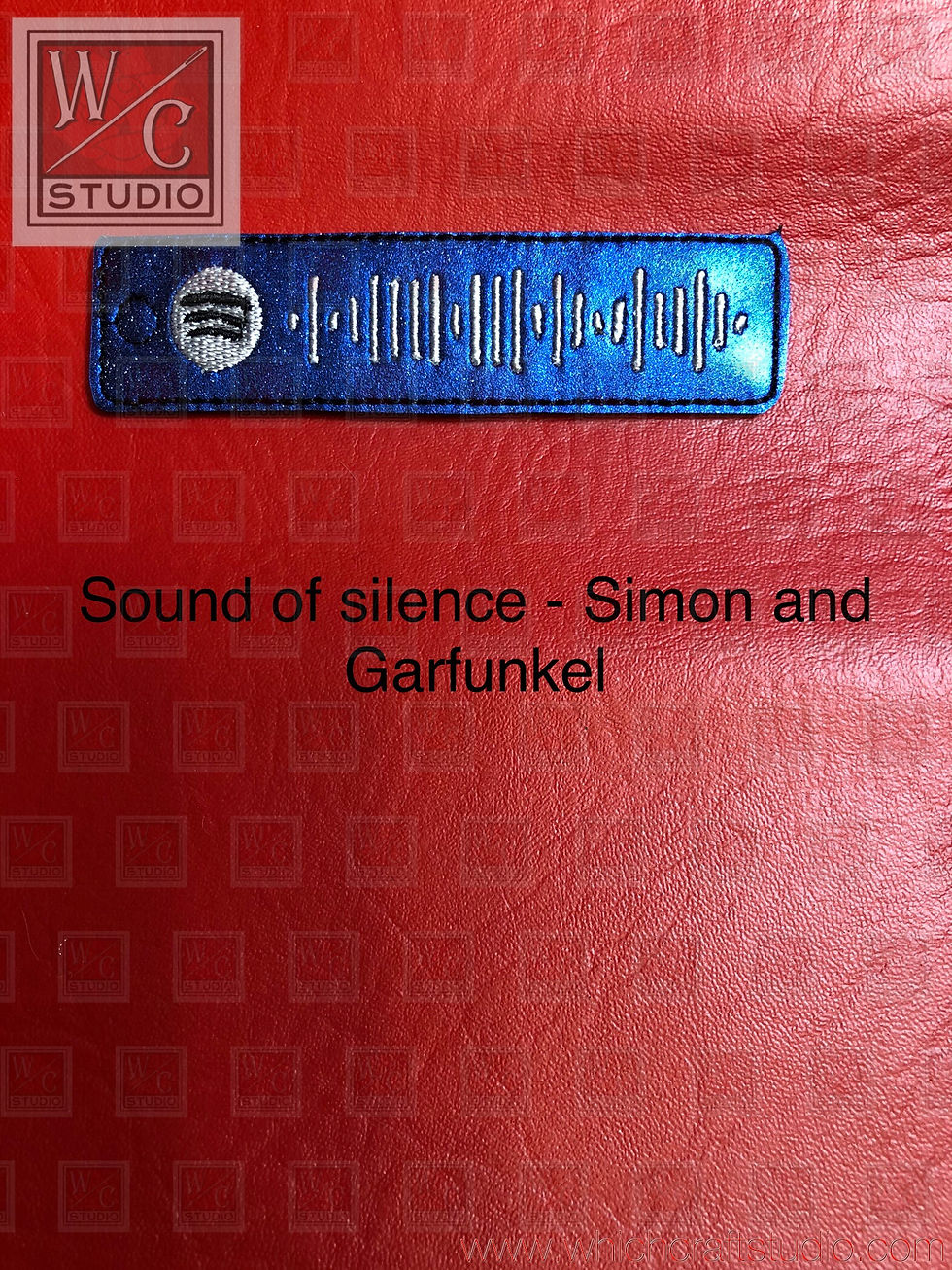 Digital Spotify Code Simple The sound of Silence Siamon and G Lg Dangle