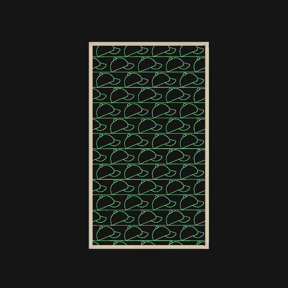 Digital Baseball Hat and Border 6x10 Digital Files