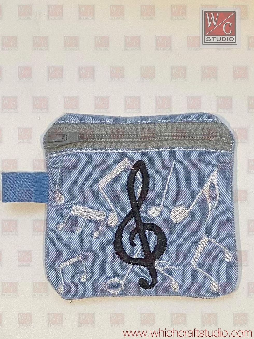Digital Music Notes Bag 4x4 Digital Files