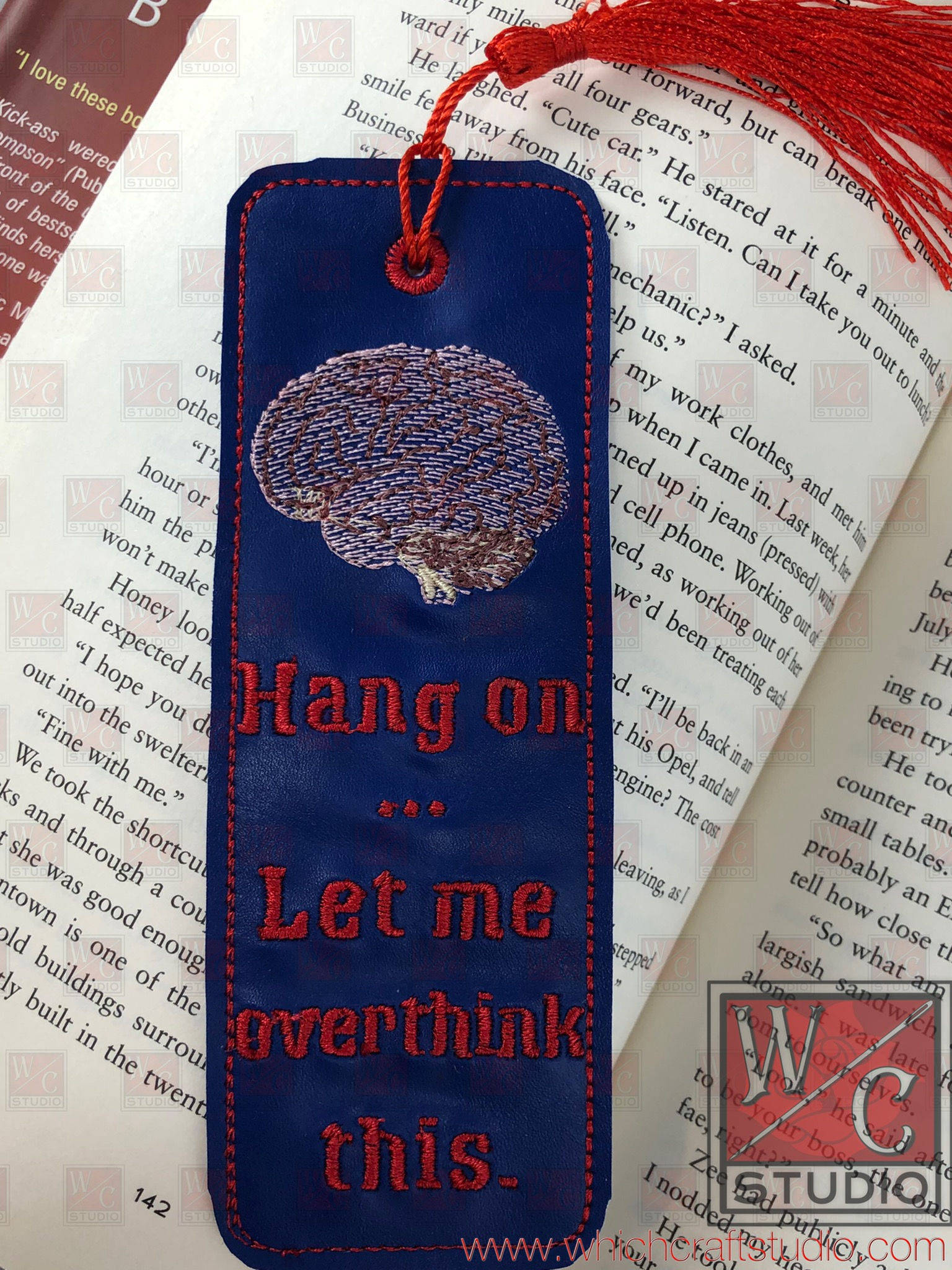 Overthink Book Mark