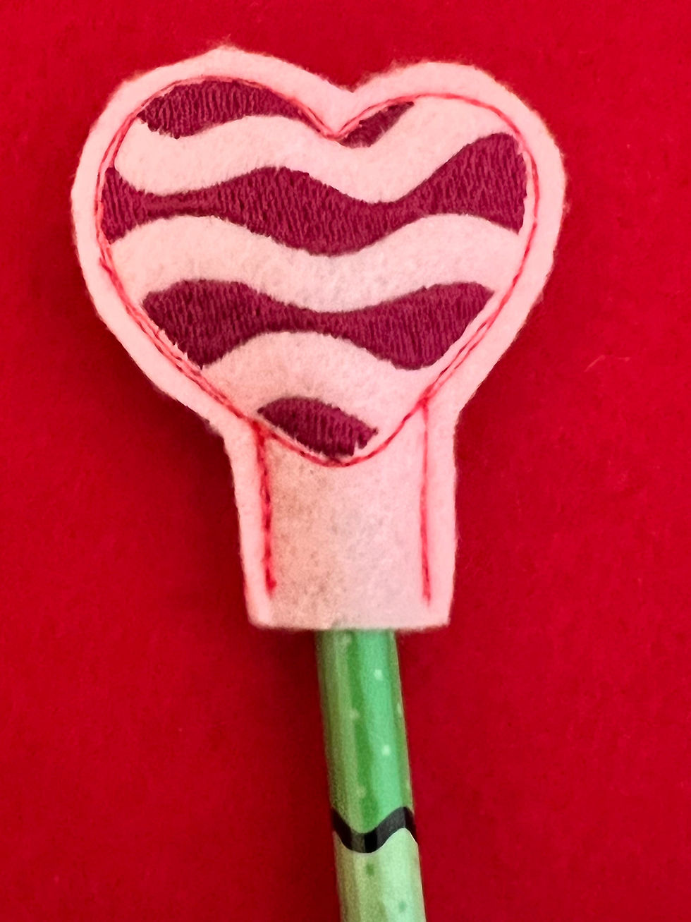Digital Heart4 Pencil Topper Digital Files
