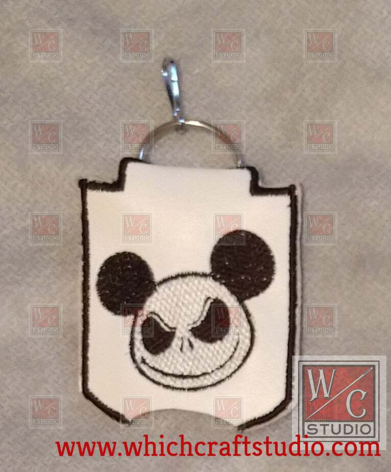 Digital Jack Mouse holder 4x4 Digital Embroidery