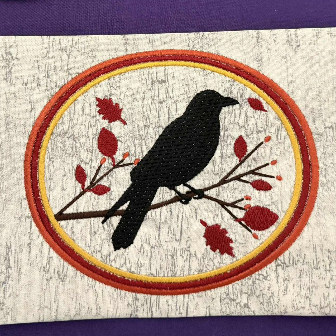 Digital Fall Crow Standalone 4x4. Digital File