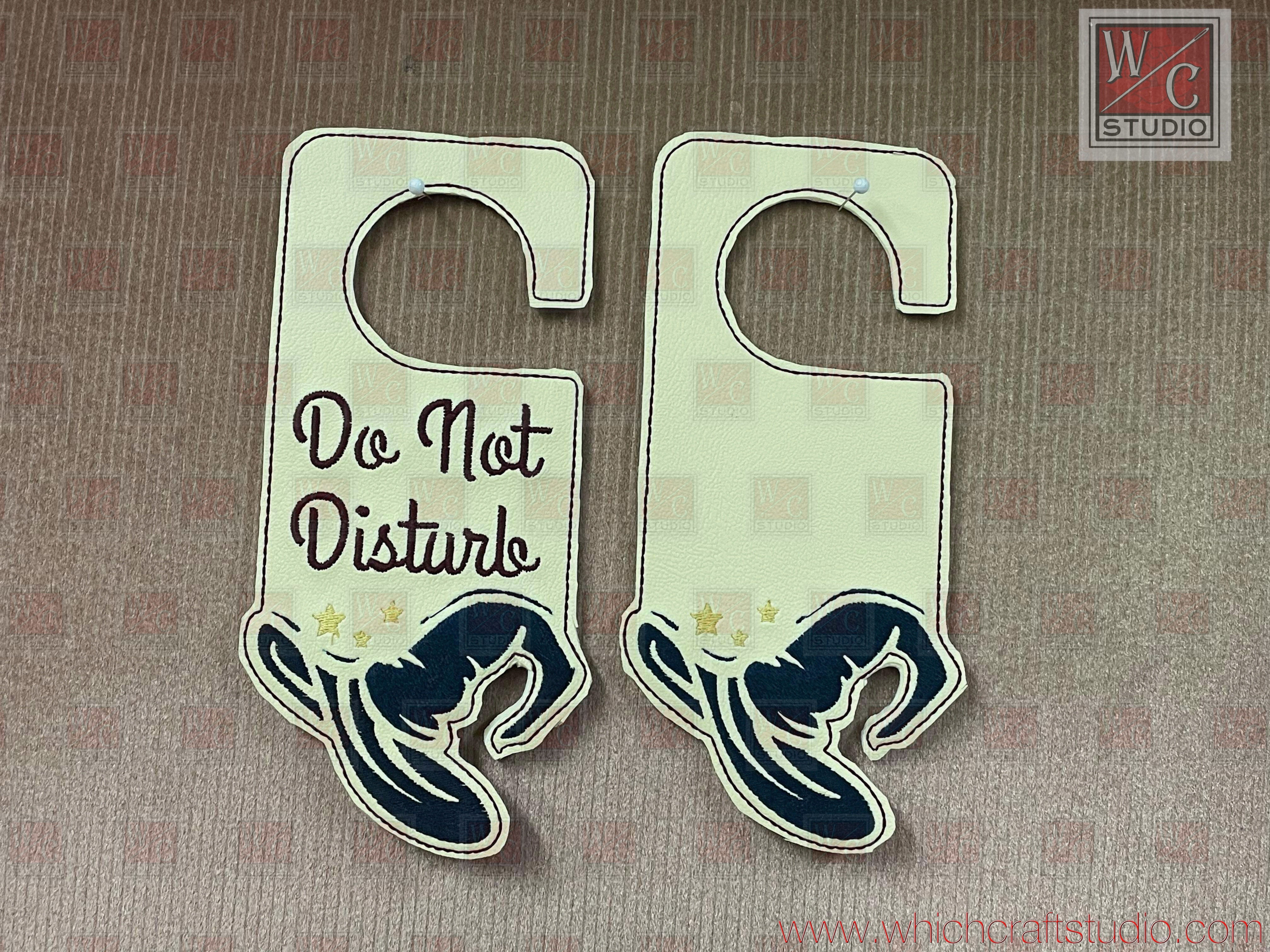 Digital Witch Mouse DoorHanger files Digital File