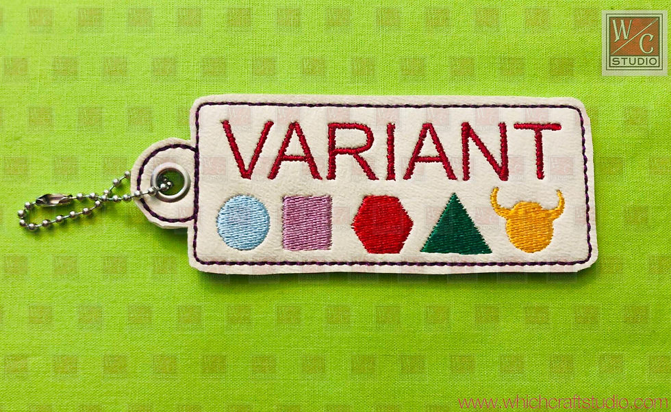 Digital Variant Lg Dangle Digital Embroidery Design