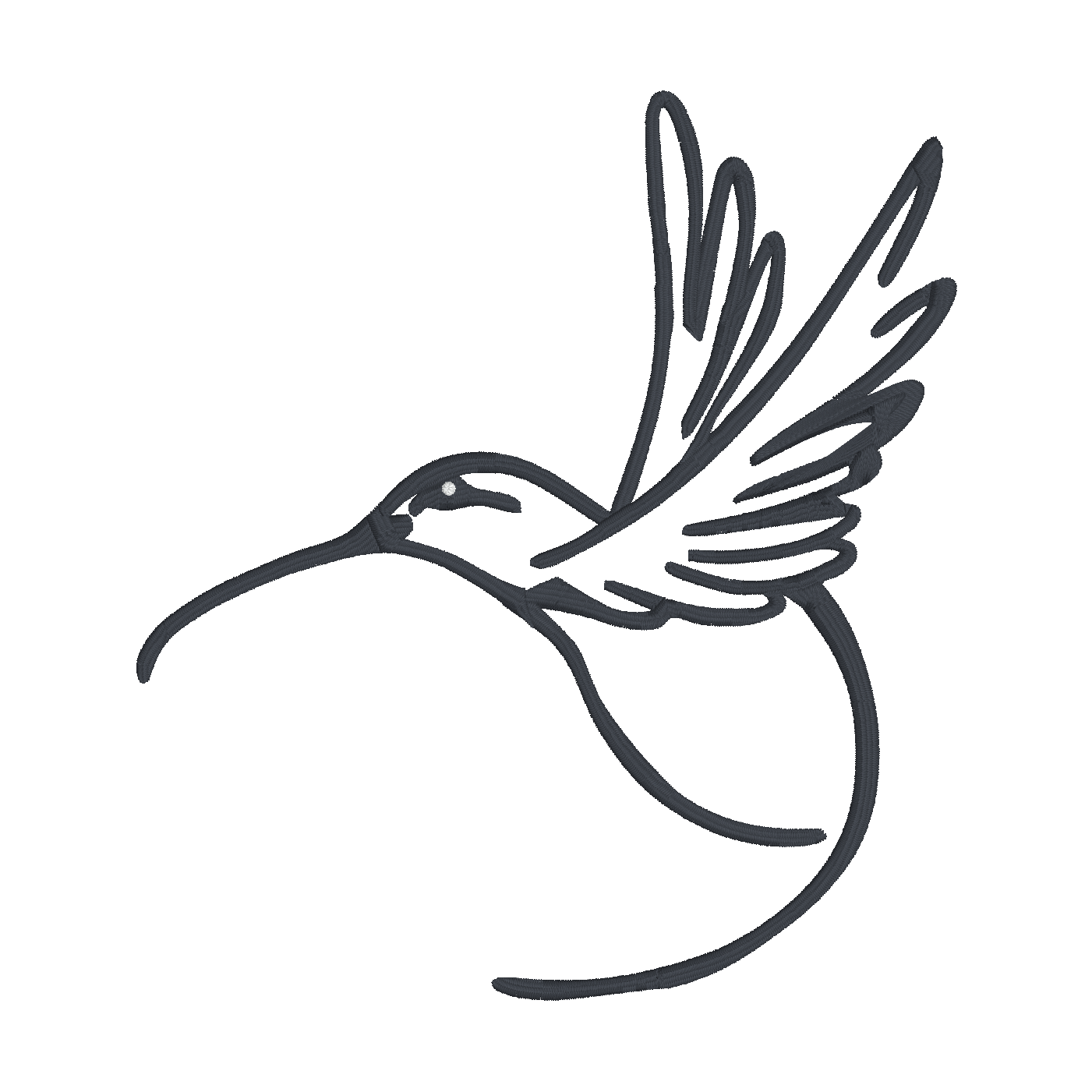 Digital Hummingbird Digital Embroidery Collection | Complete Set