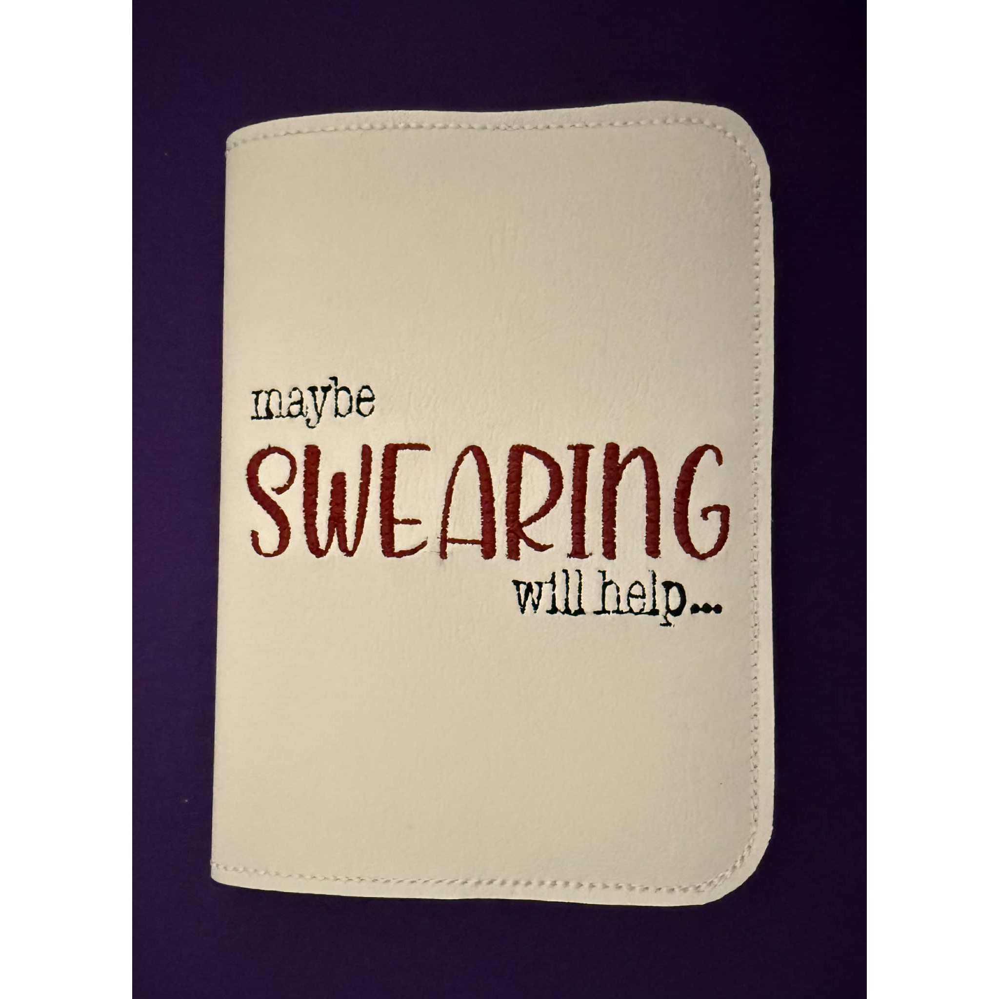 Digital Swearing will help A6 cover Digital File