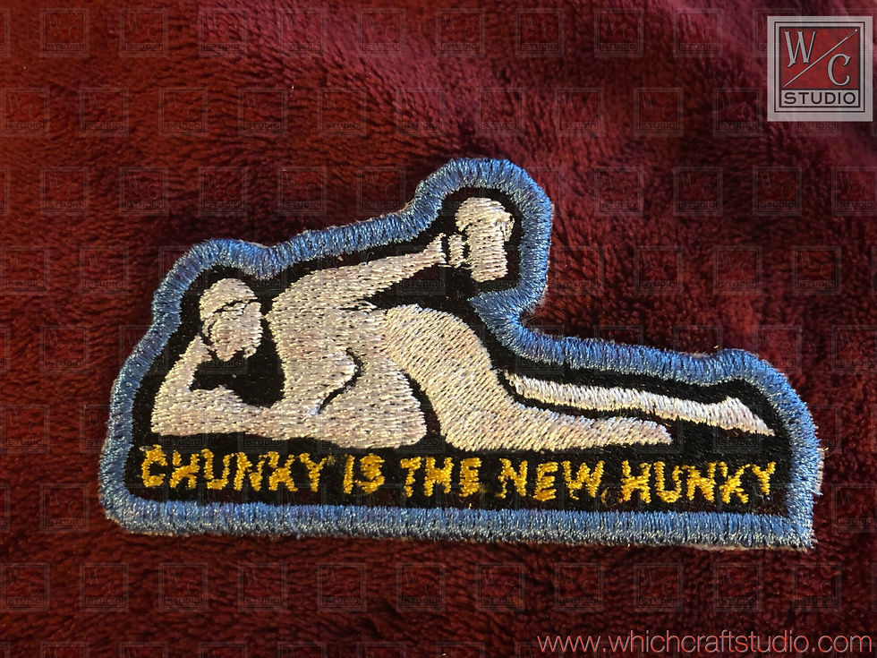 Digital Chunky is the New Hunky Patch Digital Files