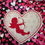 Thumbnail: Digital  Cupid Heart Coaster Set Digital Files