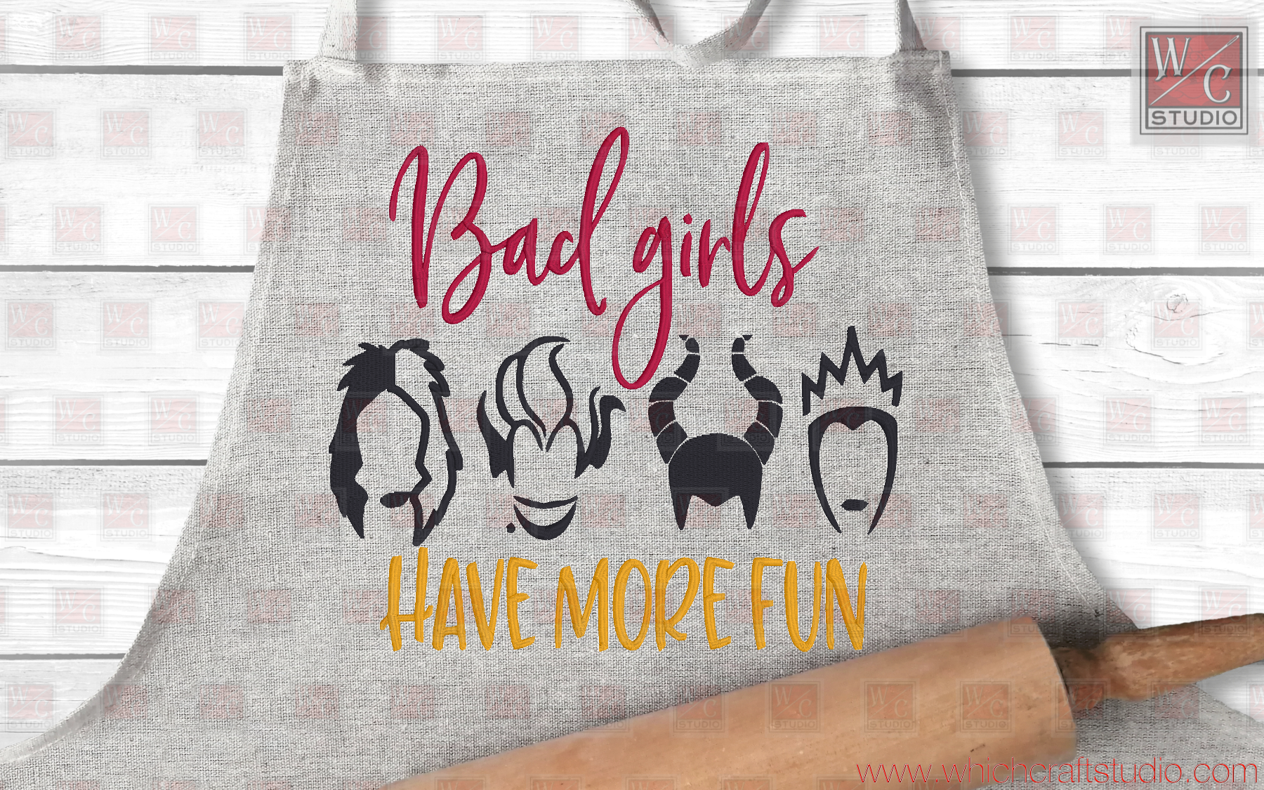 Digital Bad Girls Standalone6x10 Digital Embroidery Files