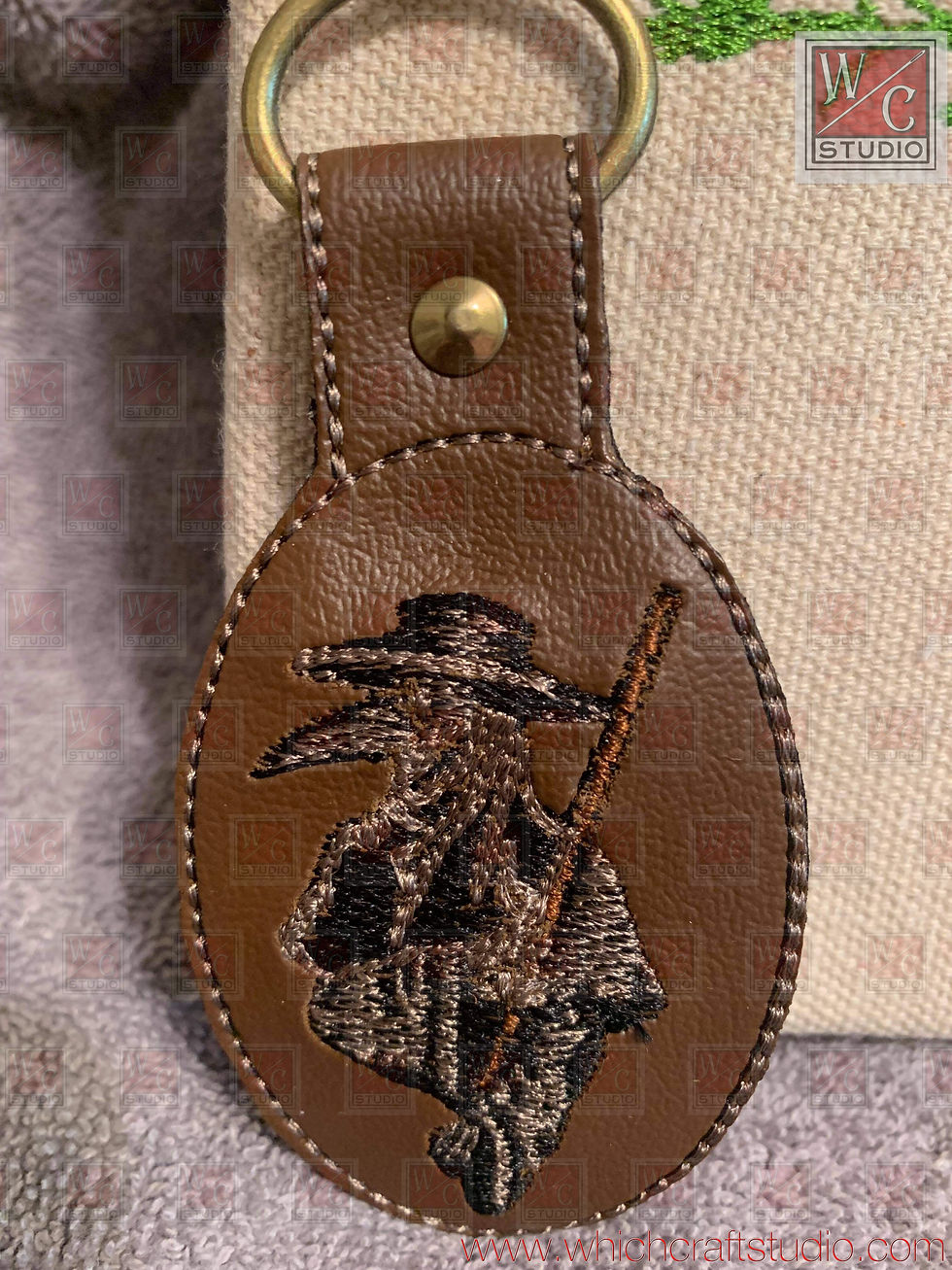 Digital Pledge Doc. Fob Embroidery Design