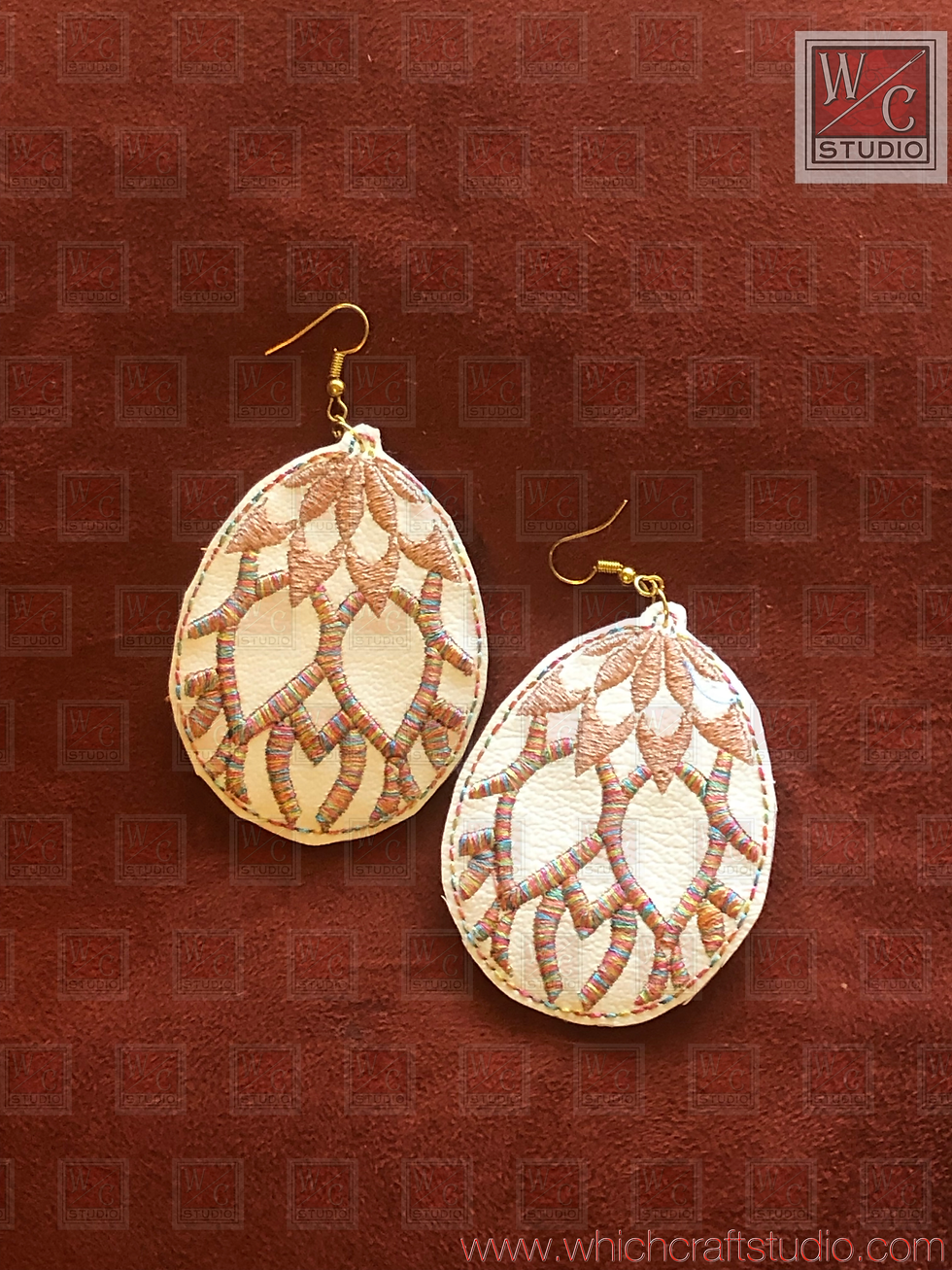 Digital Easter egg Earring3 Digital Files