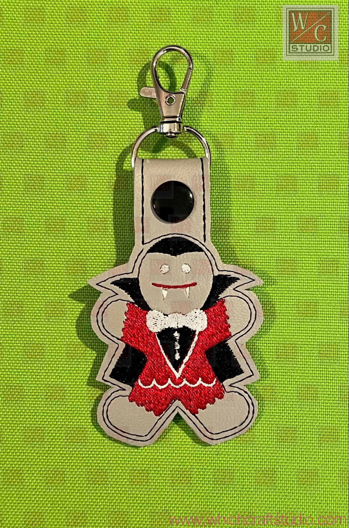 Digital Vamp Doll Gingerbread Fob Digital File