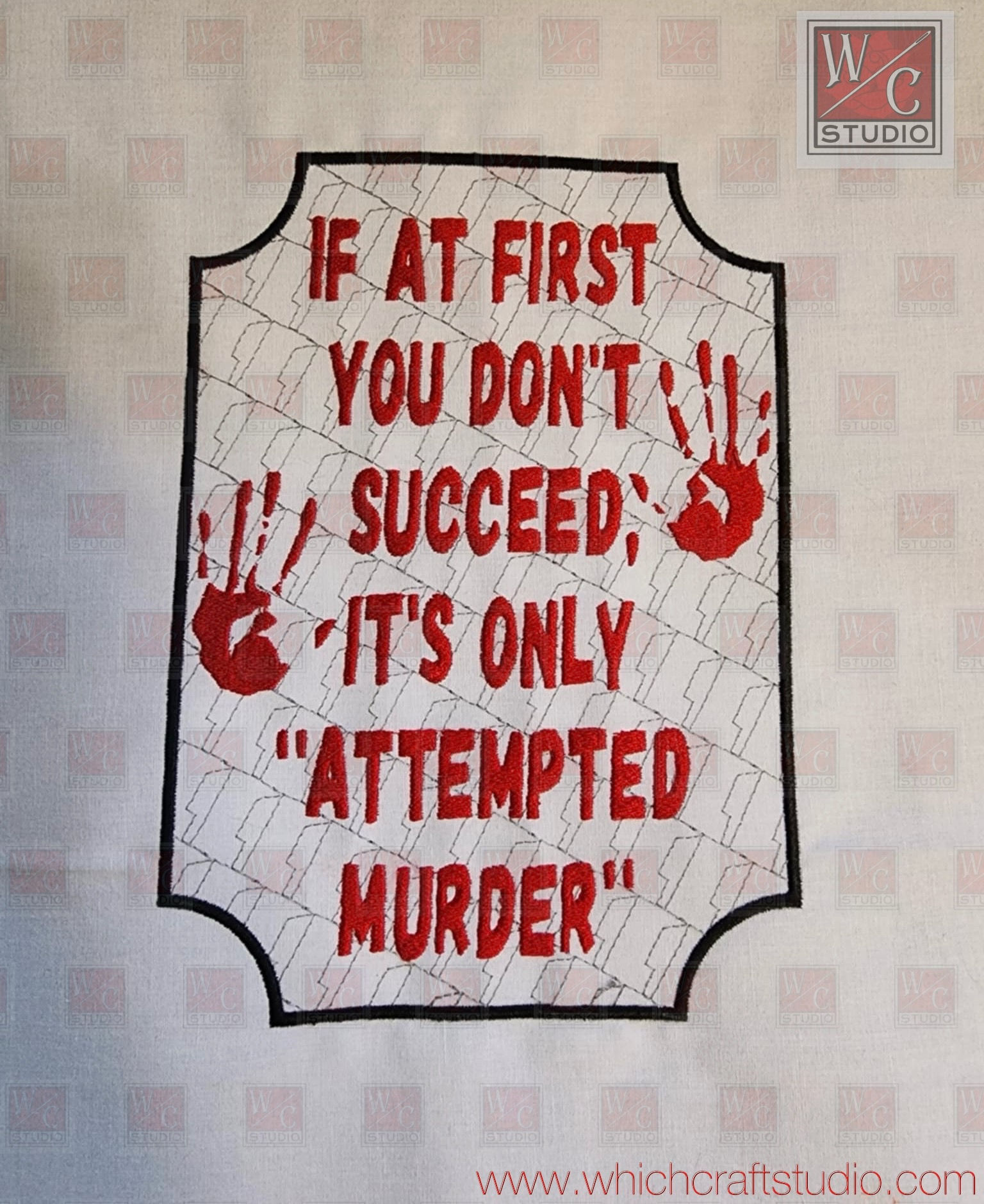 Digital Attempted Murder SA 5x7 w motifDigital File