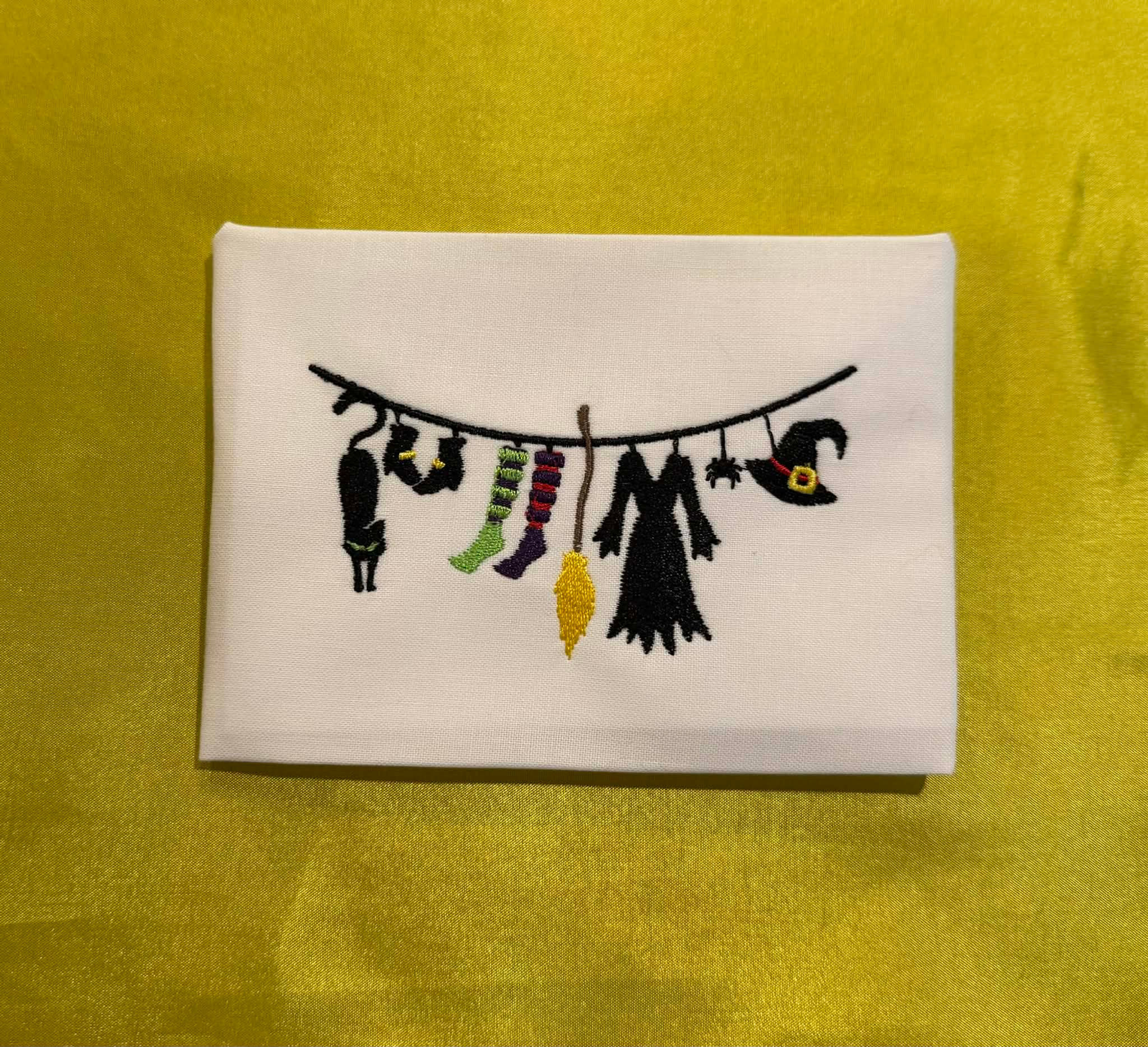 Digital Witch’s Wash Day Embroidery Standalone 4x4