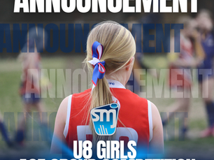 🔔U8 GIRLS AGE GROUP COMPETITION ANNOUNCEMENT