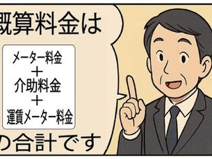 介護タクシー料金の出し方画像