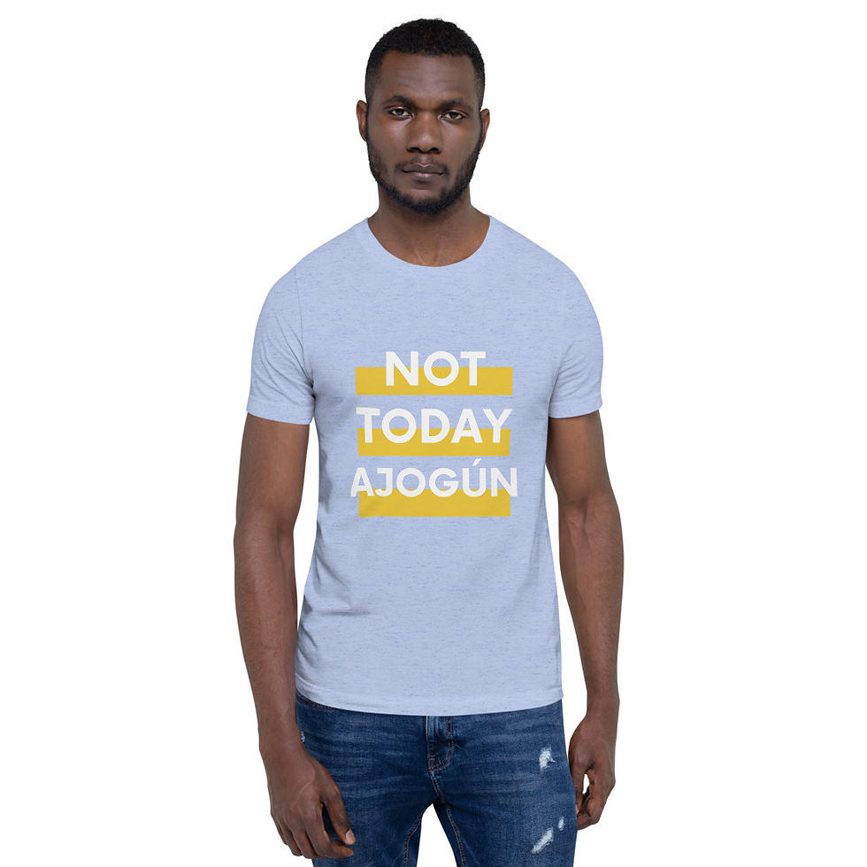 Thumbnail: Not Today Ajogun Short-Sleeve Unisex T-Shirt