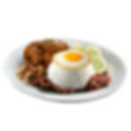 Nasi Lemak Rendang Chicken