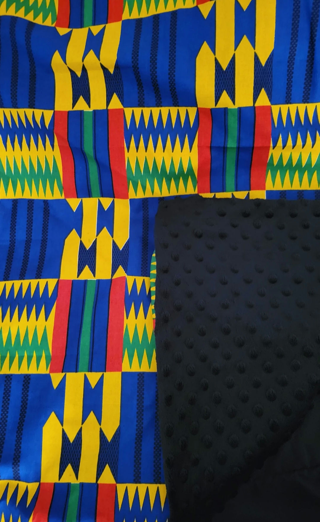Ankara African Print Baby Blanket