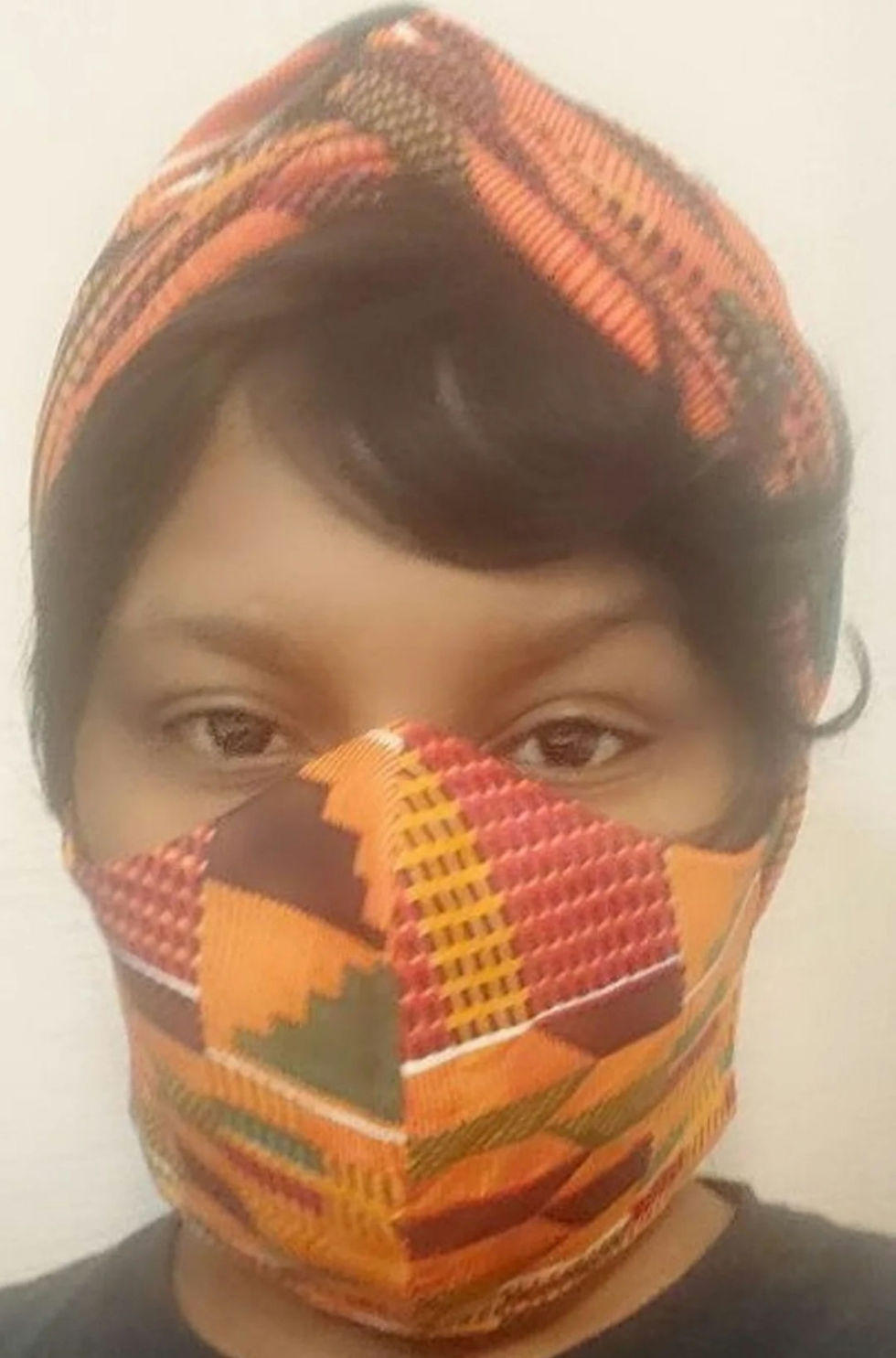 Kente Ankara African Print Turban Only