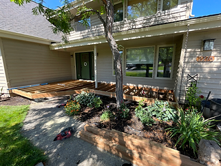 Deck, remodel, framing