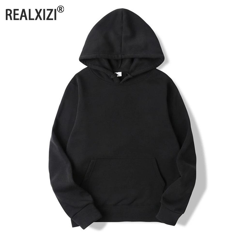 Men's Solid Color Hoodie's