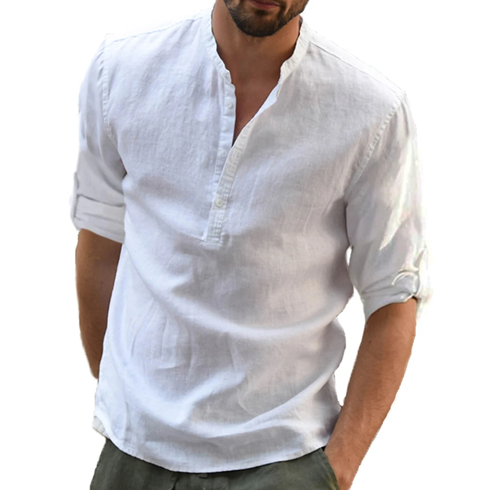 Cotton Linen Casual Shirt