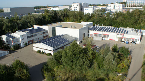 Drohnenaufnahme Unternehmensgelände Piekenbrink Composite GmbH
Laupheim