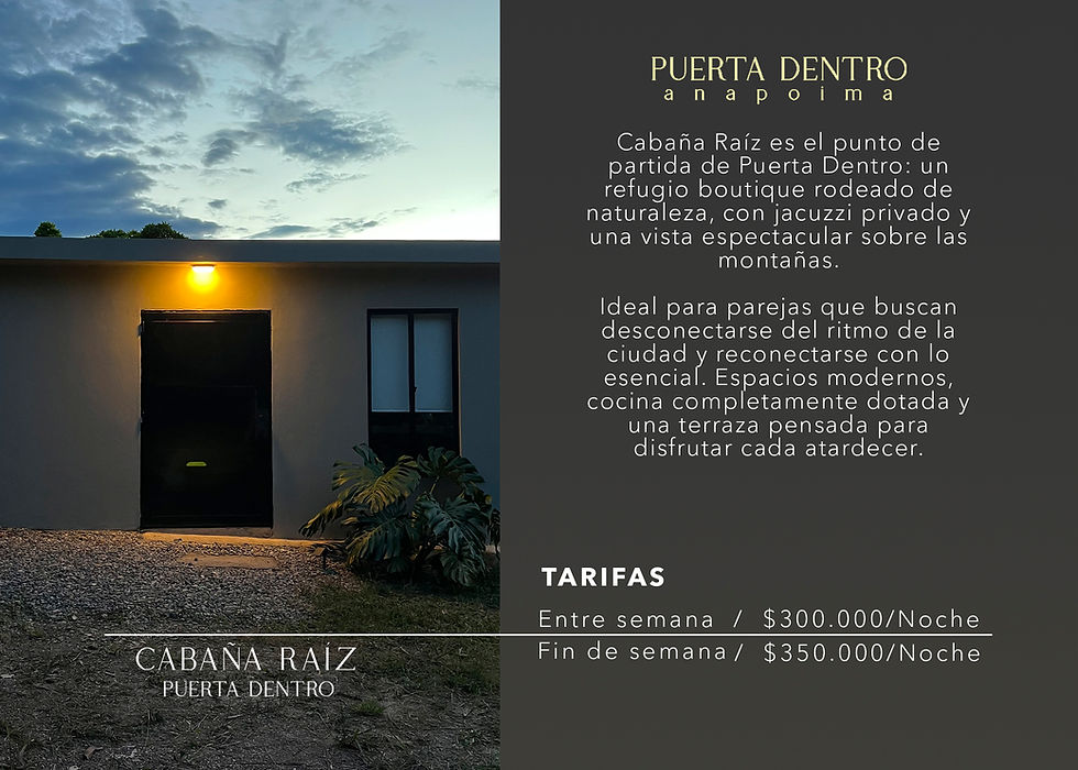 Cabaña Raíz