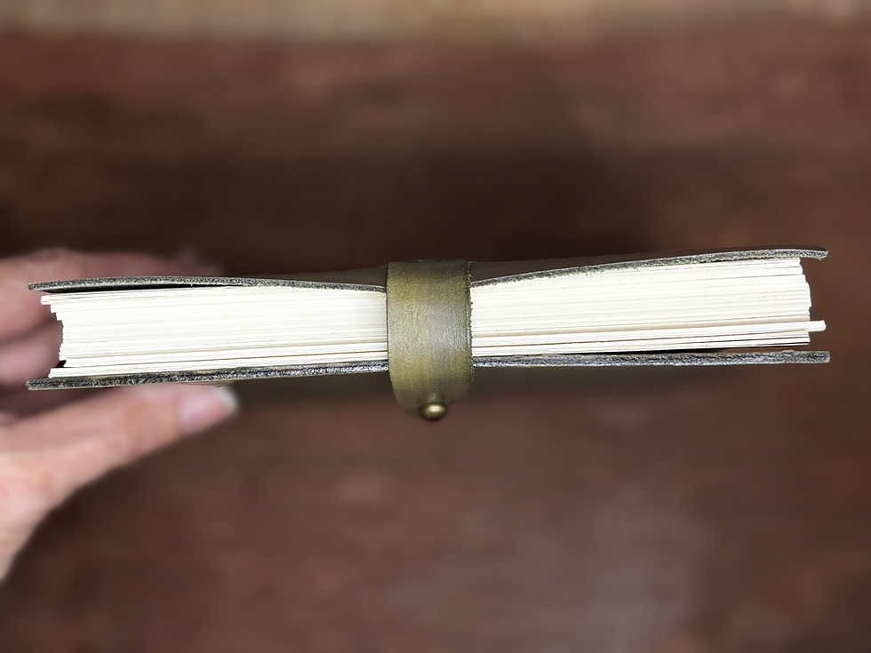 Miniatura: Couro costura cruzada verde 