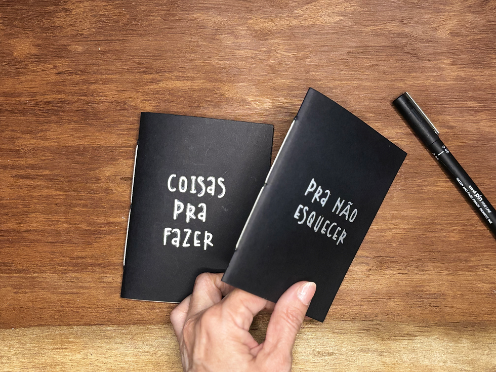 Miniatura:  Caderneta “coisas para fazer ” para Midori Liber PP