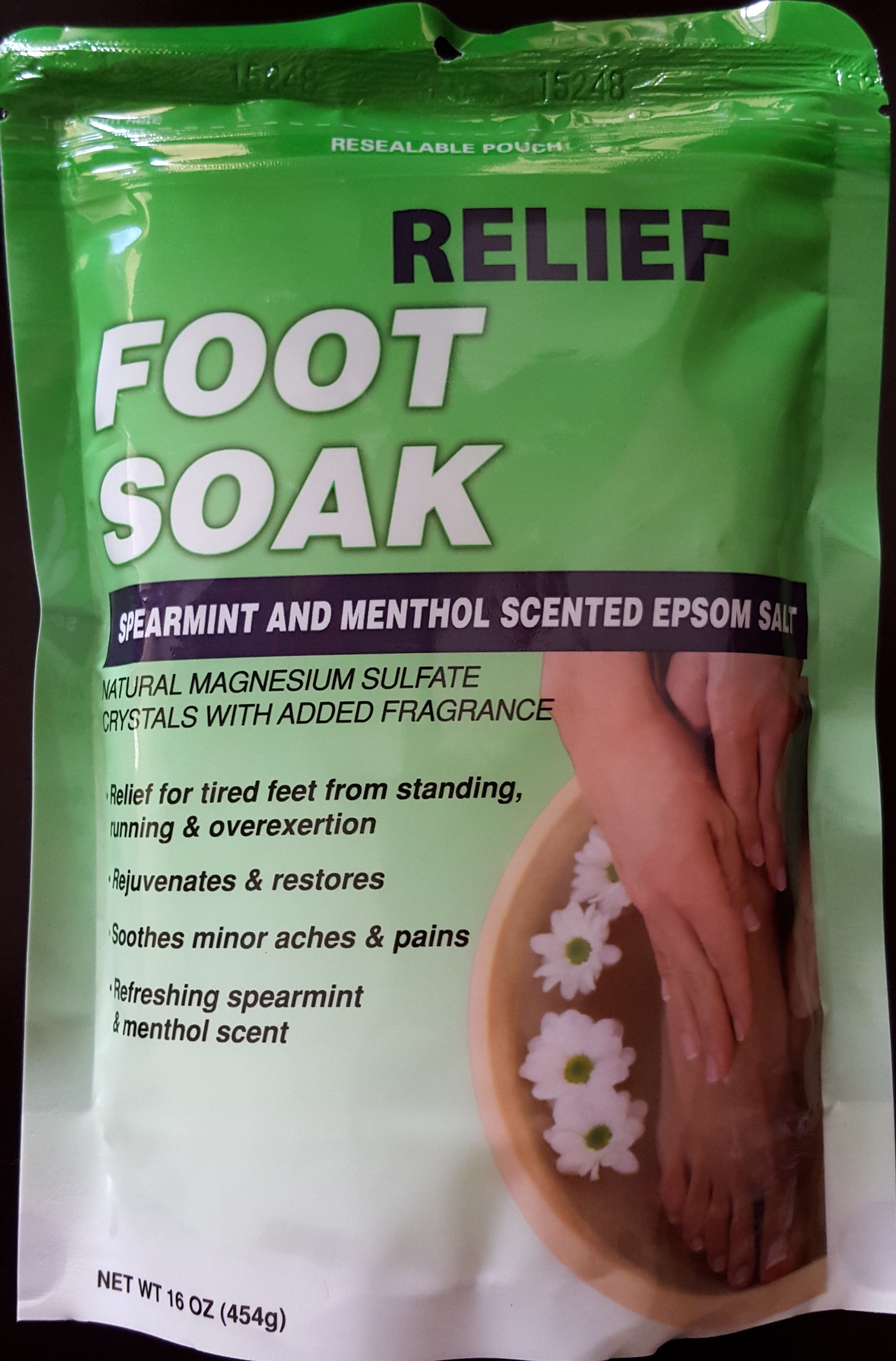 Spearmint Foot Soak