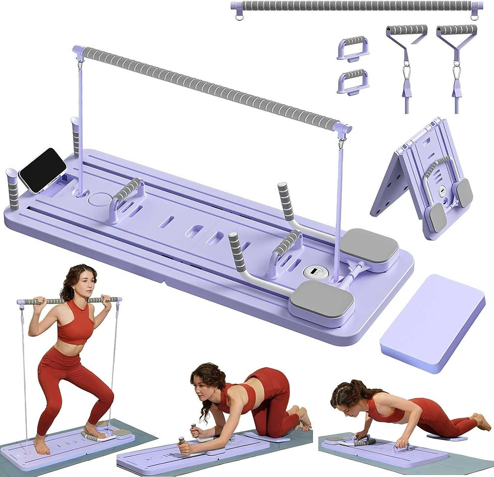 Thumbnail: MultiFunctional Pilates Board Abs Abdominal Exercise Board Fitness Resistance Ba
