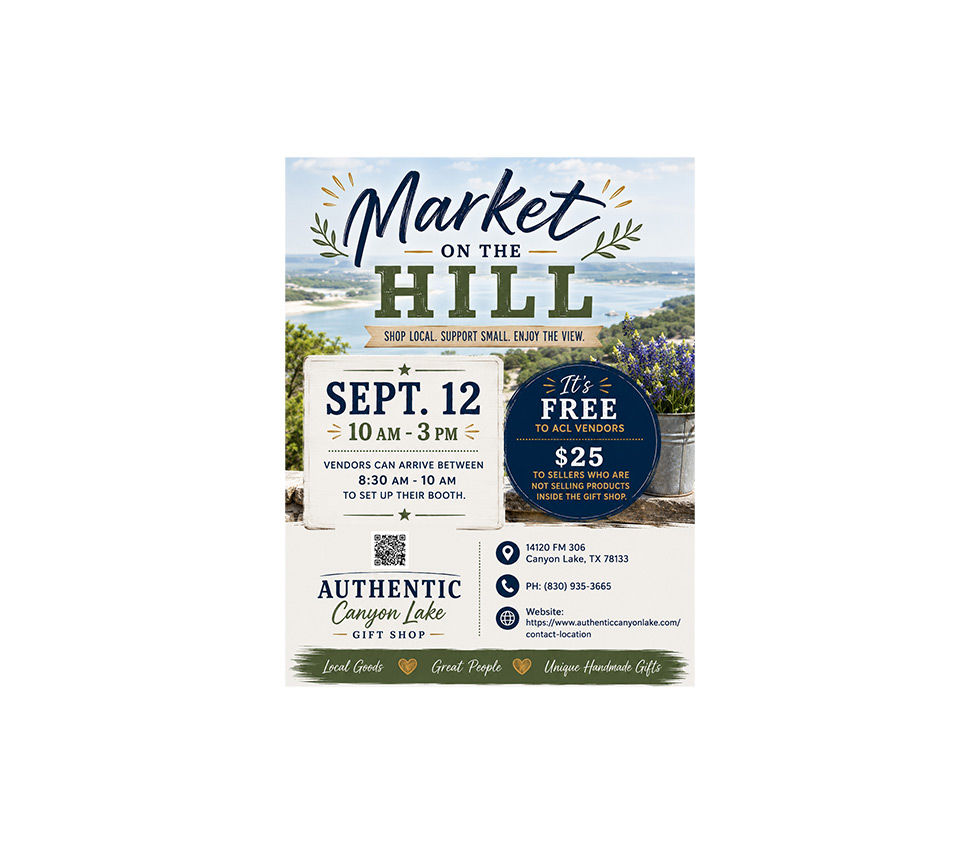 Market on the Hill! Shop Local. Support Small. Unique Handmade Gifts!