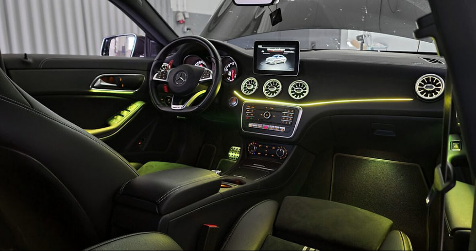 Ambientebeleuchtung für Mercedes GLA Klasse C156 I nkl. Einbau