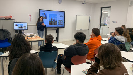 Visita de Ayúdame3D al IES Príncipe Felipe