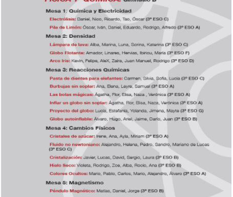 III Jornadas de divulgación científica