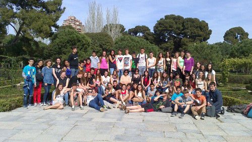 INTERCAMBIO CON FRANCIA 2014-MADRID