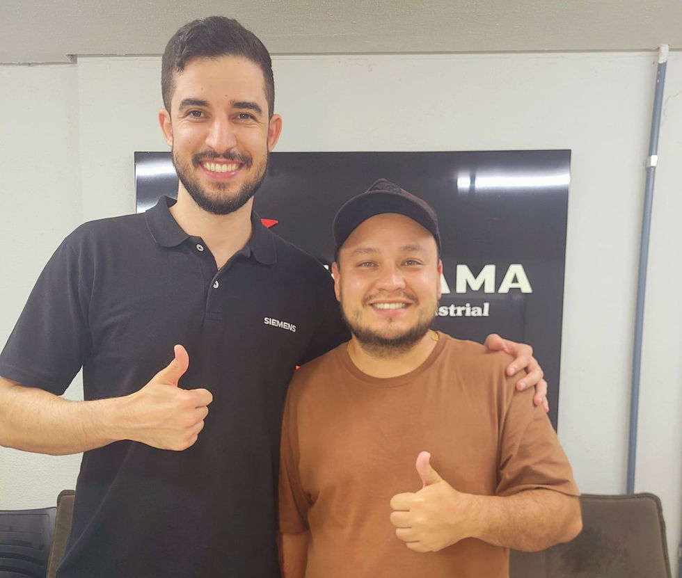 Visita do especialista da Siemens