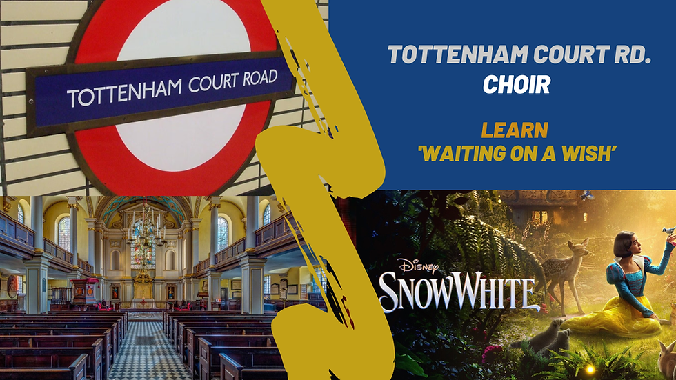 Spring '26 - Tottenham Court Road Taster W3