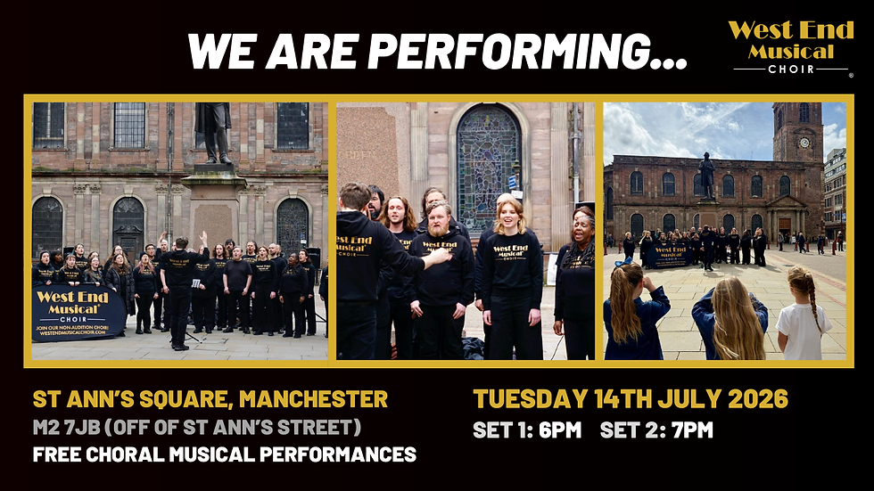 2026 - St Ann's Square Manchester Summer Performance (On-Book)