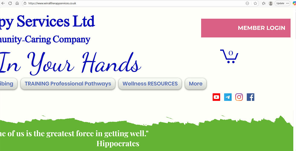 Access the FREE Members Area by clicking the PINK button, top right of the Home Page or bottom of any page